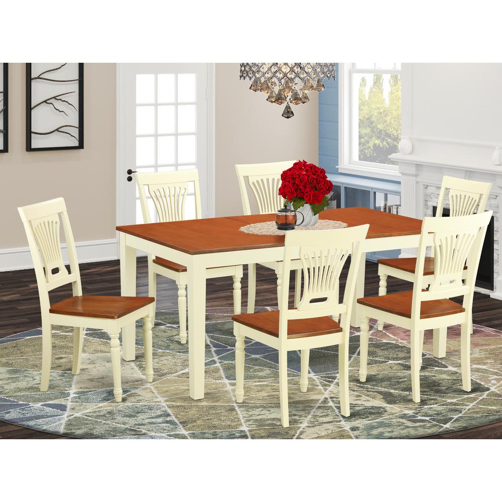 7  PcKitchen  dinette  set  -Table  and  6  Dining  Chairs. Picture 4