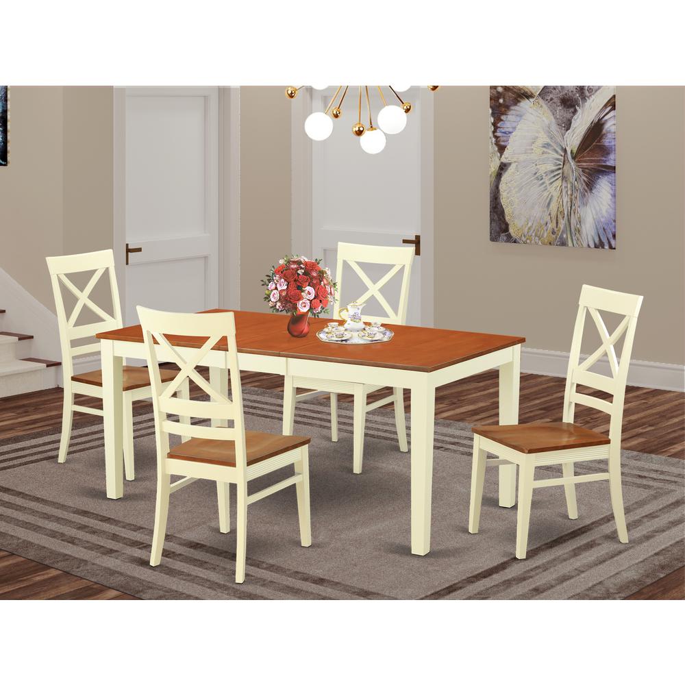 5  Pc  Dinette  set  for  4-Kitchen  Table  and  4  Dining  Chairs. Picture 4
