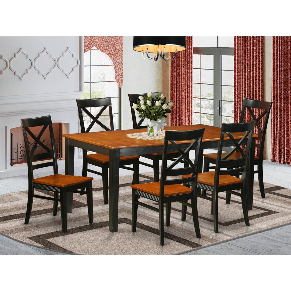 7  PC  set-Dining  Table  and  6  Dining  Chairs. Picture 2
