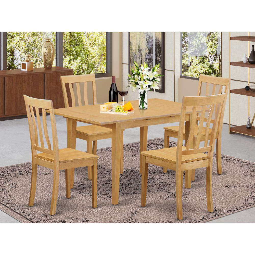 5  Pc  Dinette  set  -  Dinette  Table  and  4  Dining  Chairs. Picture 4
