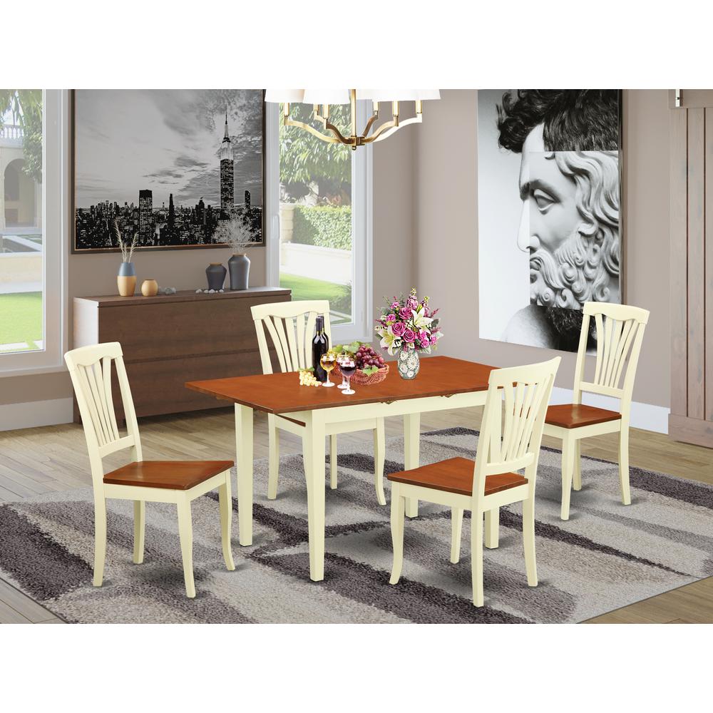 5  Pc  Dinette  set  for  4-Kitchen  Table  and  4  Dining  Chairs. Picture 4