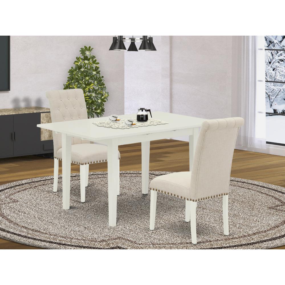 Dining Table- Dining Chairs, NOBR3-LWH-02. Picture 2