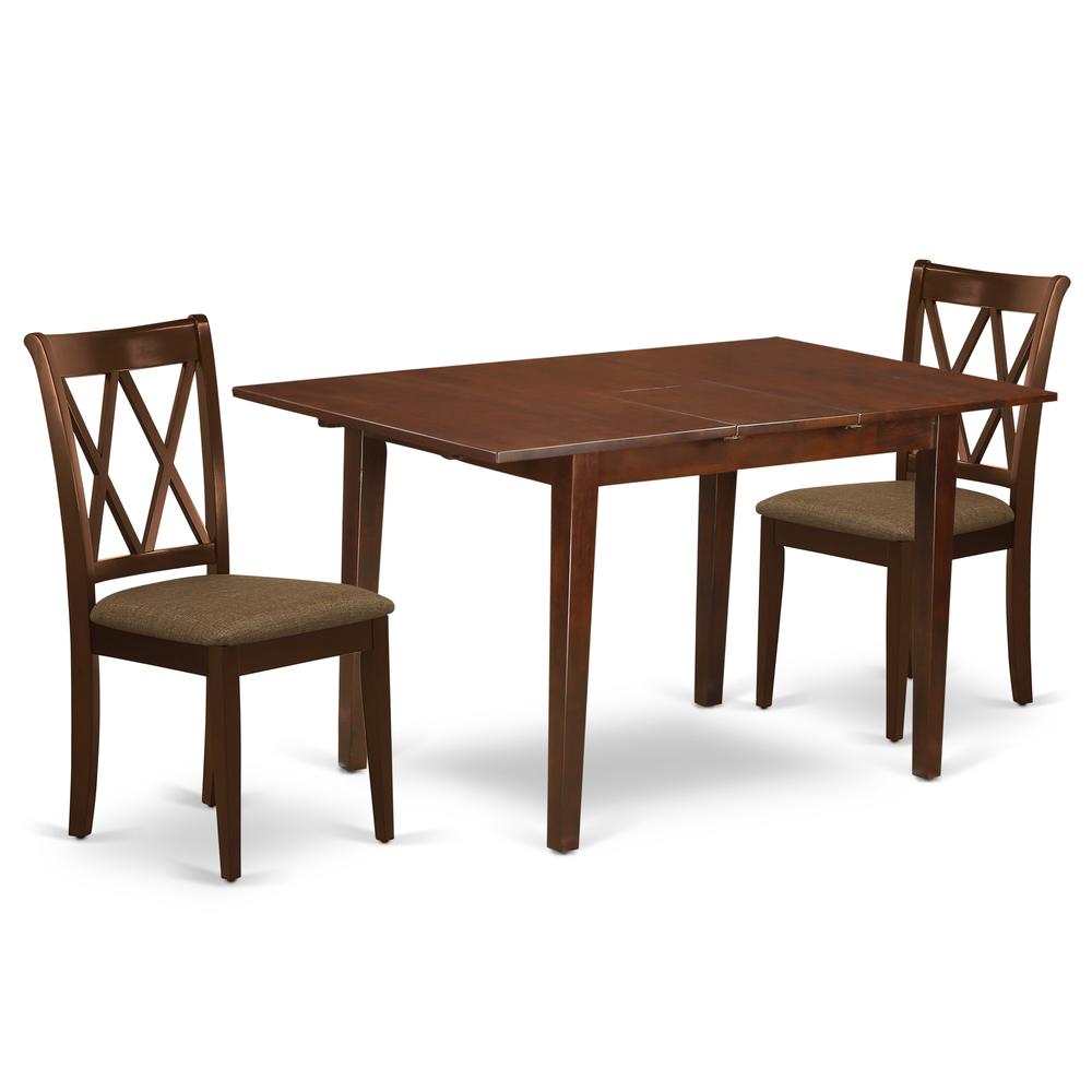 Dining Room Set Mahogany, NOCL3-MAH-C. Picture 1
