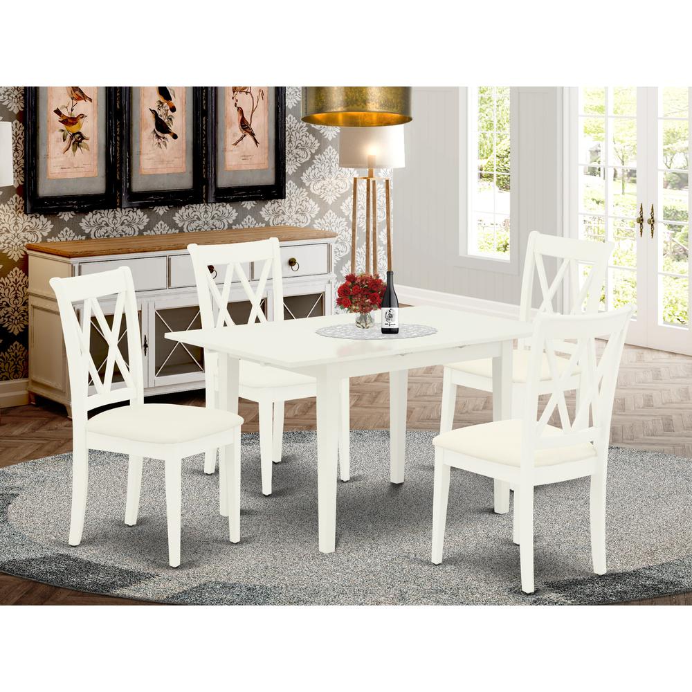 Dining Table- Dining Chairs, NOCL5-LWH-C. Picture 4