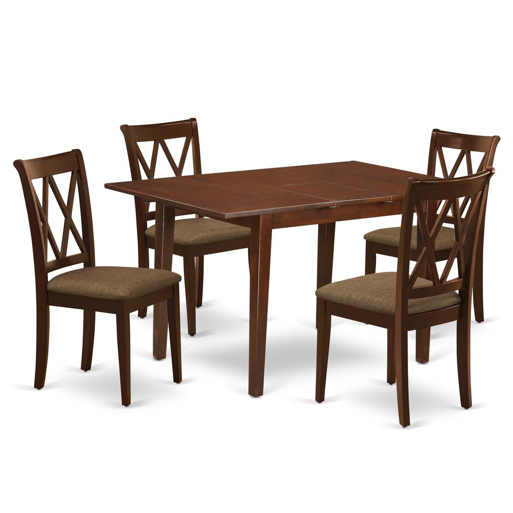 Dining Room Set Mahogany, NOCL5-MAH-C. Picture 1