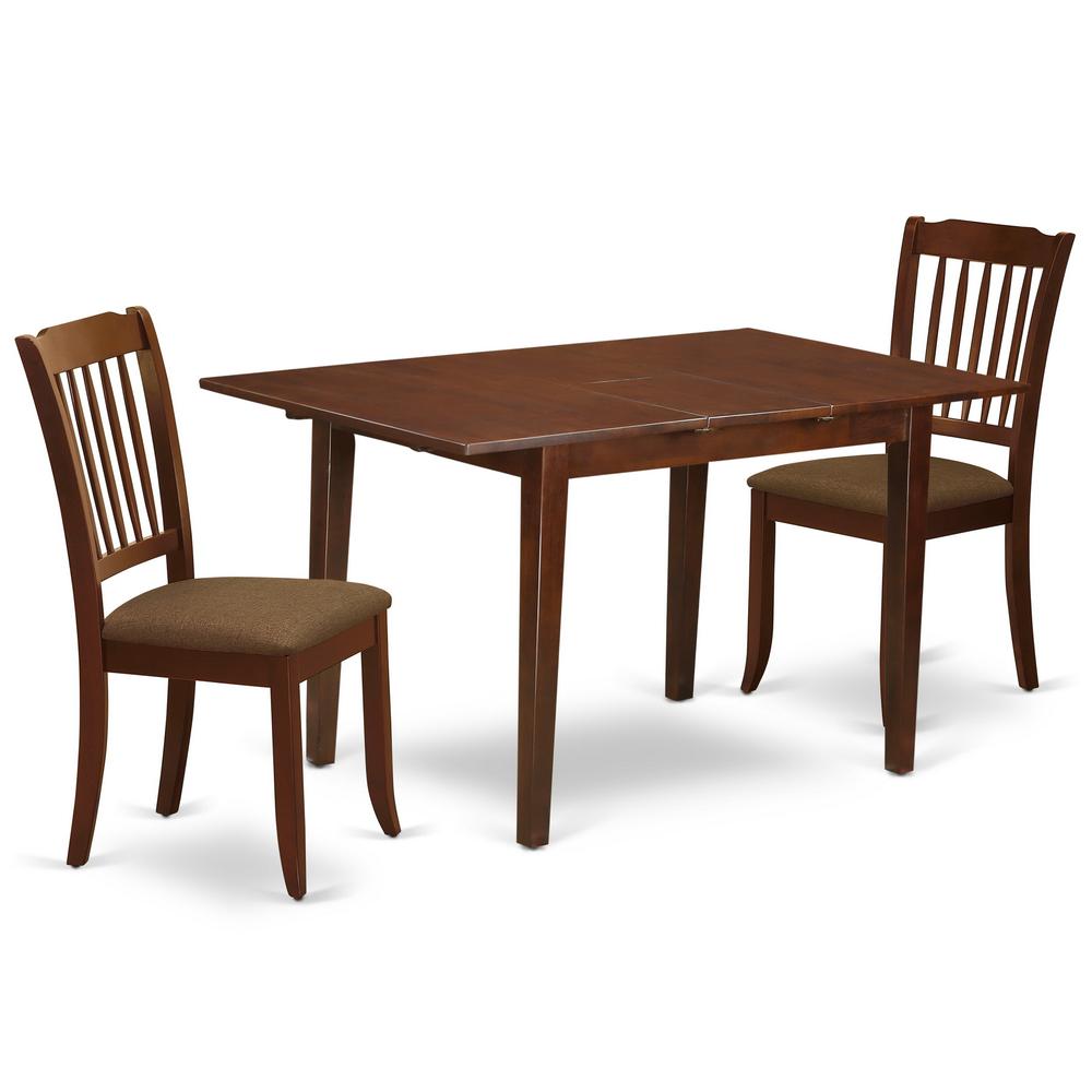Dining Room Set Mahogany, NODA3-MAH-C. Picture 1