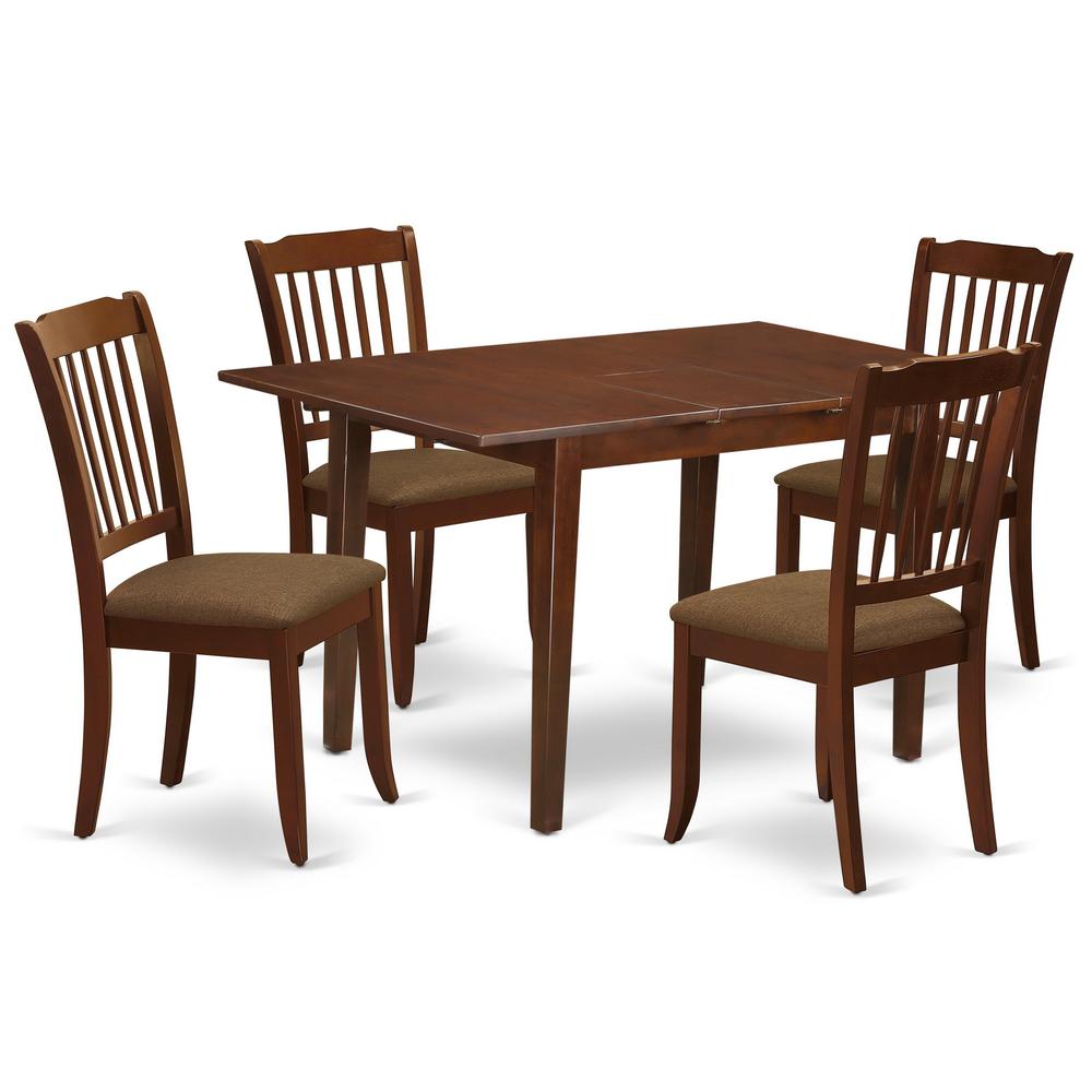 Dining Room Set Mahogany, NODA5-MAH-C. Picture 1
