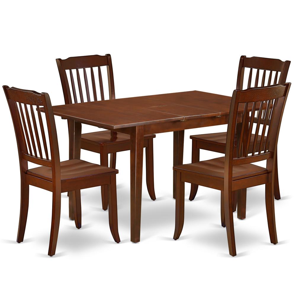 Dining Room Set Mahogany, NODA5-MAH-W. Picture 1