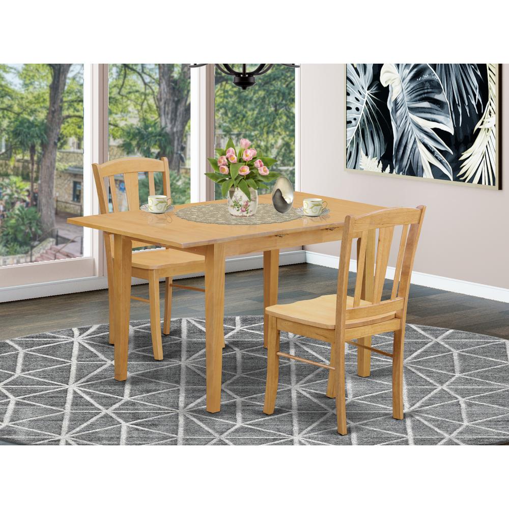 3  Pc  Dining  room  set  -  Dining  Table  for  small  spaces  and  2  Dining  Chairs. Picture 4