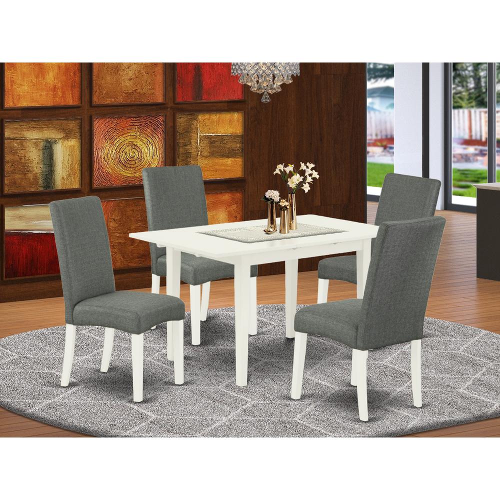 Dining Table- Dining Chairs, NODR5-LWH-07. Picture 3