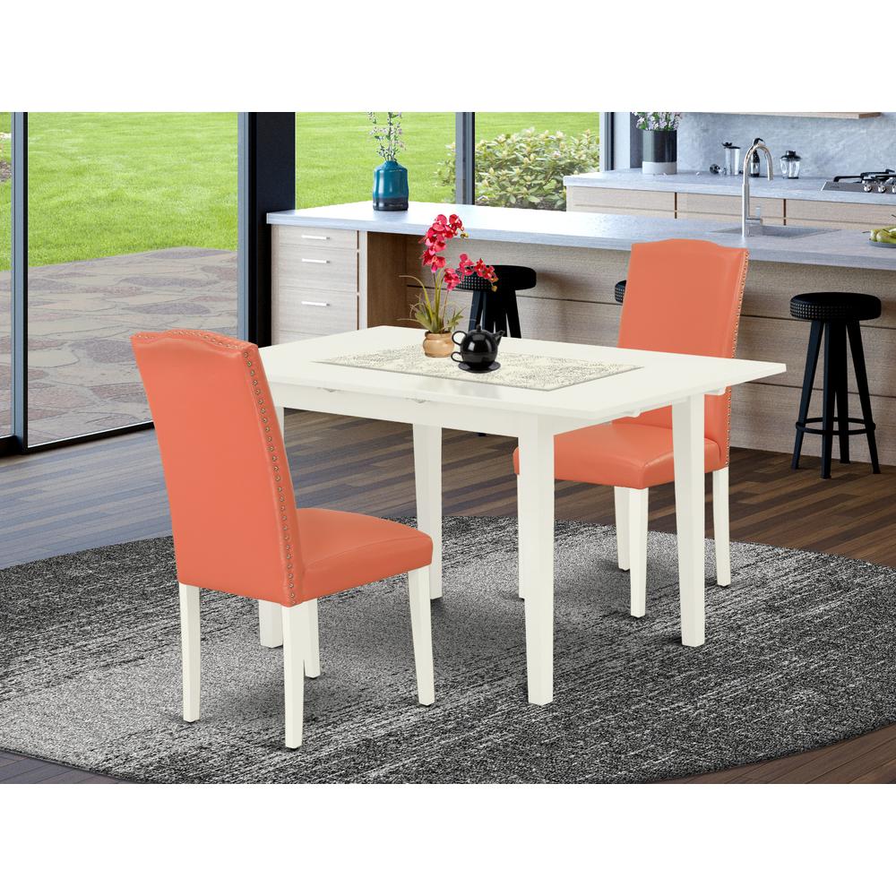 Dining Table- Parson Chairs, NOEN3-LWH-78. Picture 3