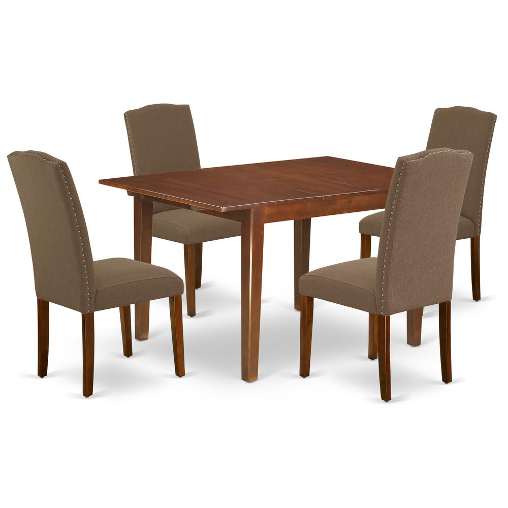 Dining Room Set Mahogany, NOEN5-MAH-18. Picture 1