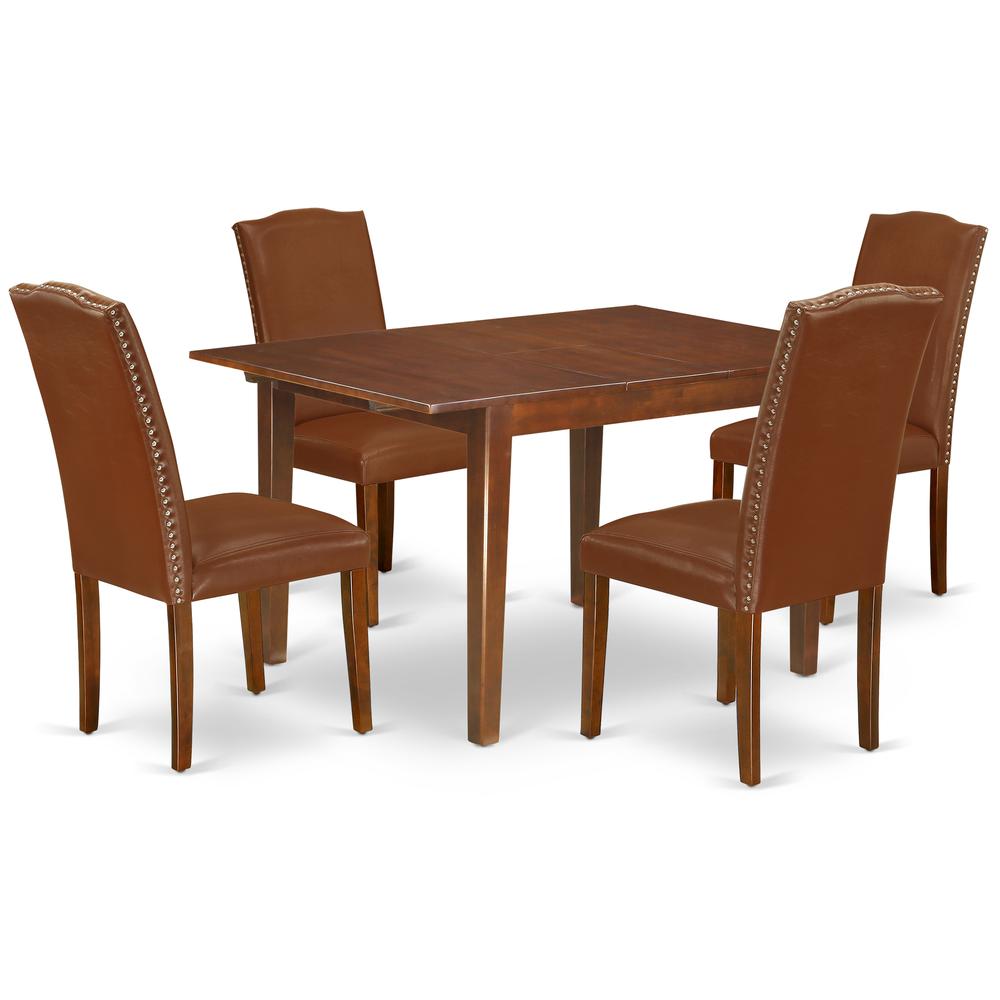 Dining Room Set Mahogany, NOEN5-MAH-66. Picture 1