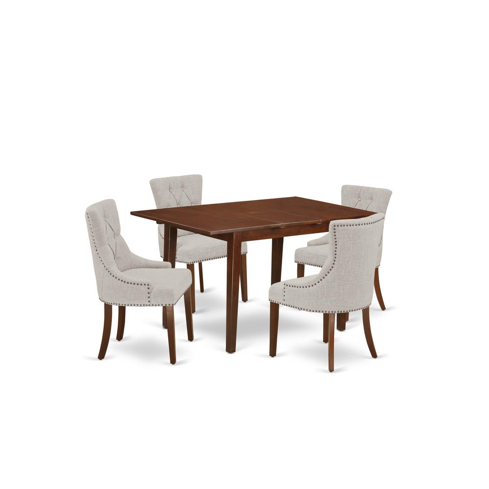 Dining Room Set Mahogany, NOFR5-MAH-05. Picture 1