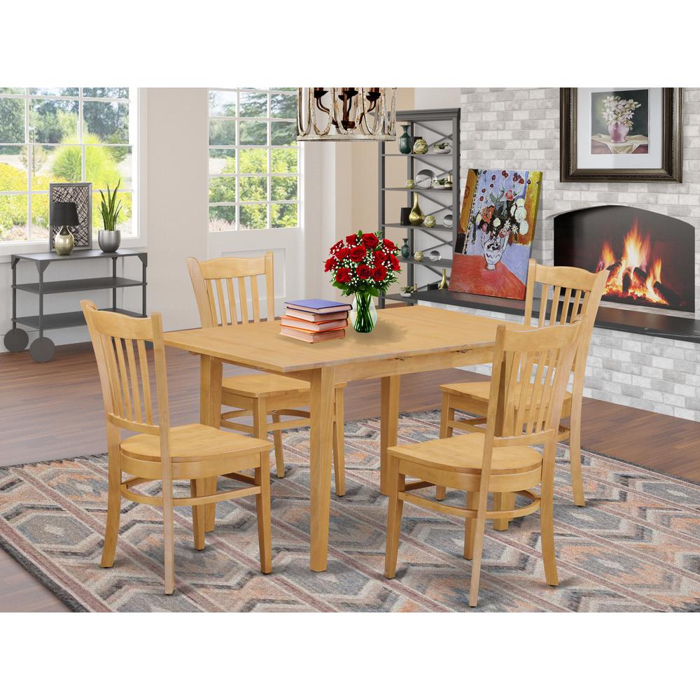 5  PC  Kitchen  Table  set  -  Kitchen  Table  and  4  Dining  Chairs. Picture 4