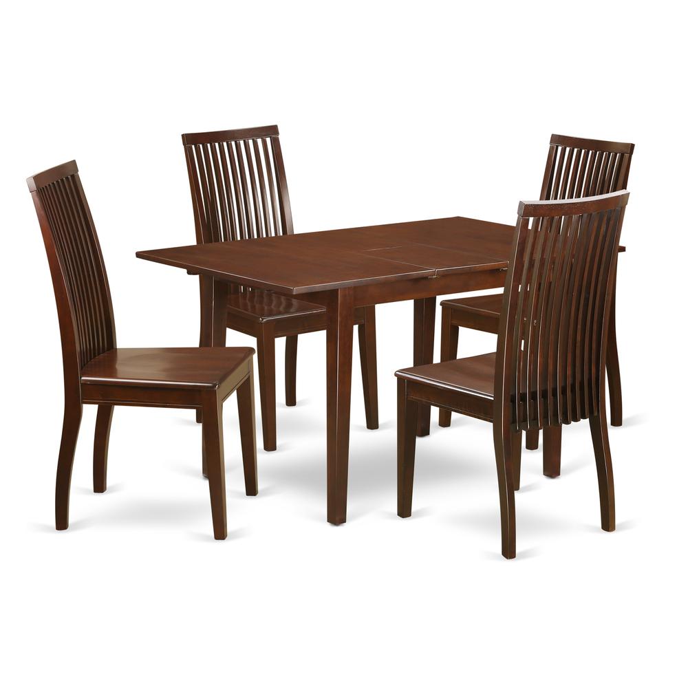 Dining Room Set Mahogany, NOIP5-MAH-W. Picture 1