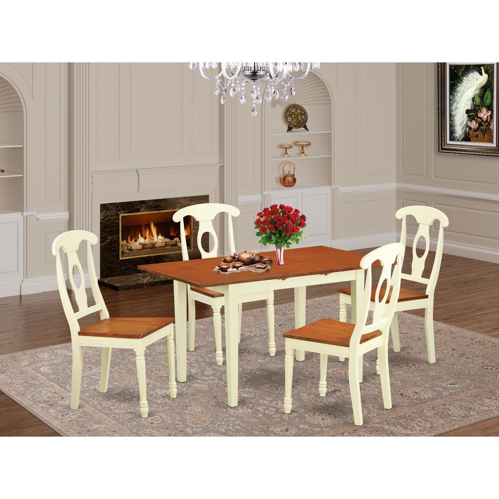 5  Pc  Table  and  chair  set  for  4-Table  and  4  Dining  Chairs. Picture 4