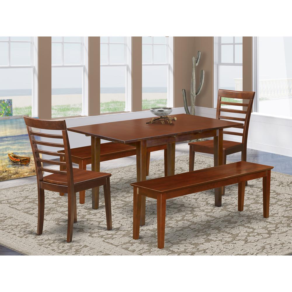 5  Pc  Kitchen  Table  set  -  plus  2  Chairs  for  Dining  room  and  2  Benches. Picture 6
