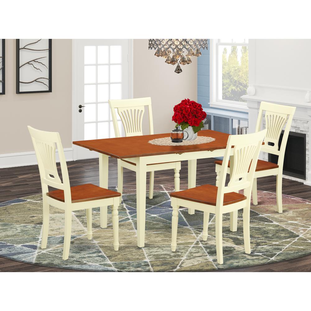 5  Pc  Kitchen  dinette  set  -  Dinette  Table  and  4  dinette  Chairs. Picture 4