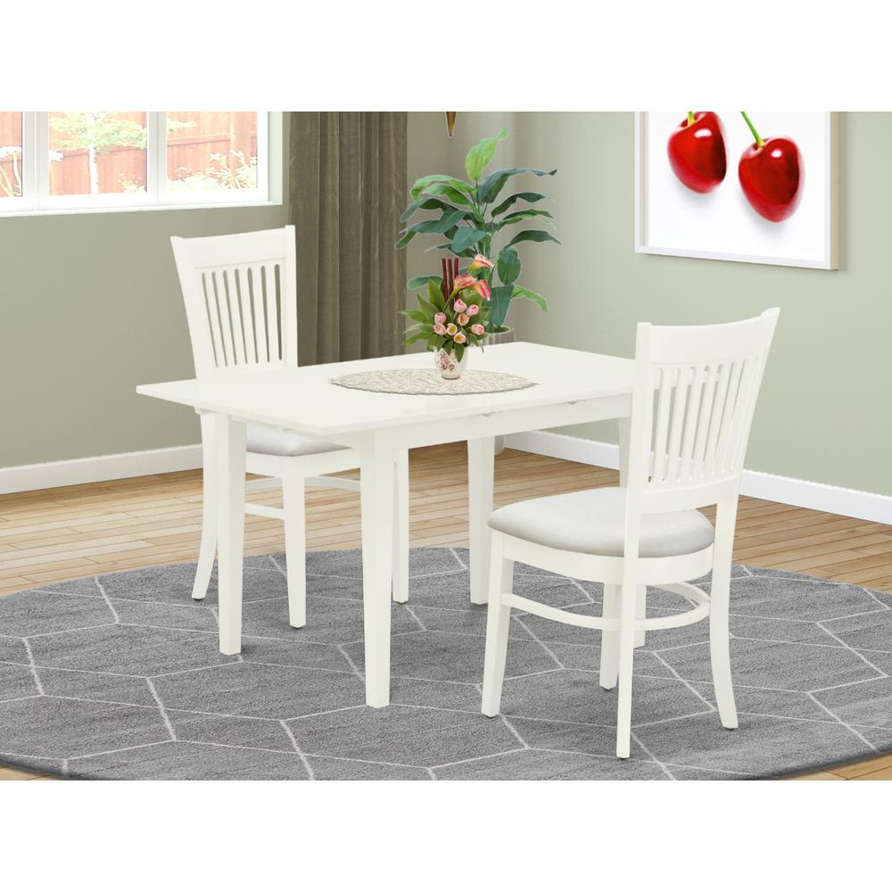 Dining Table- Dining Chairs, NOVA3-LWH-C. Picture 3