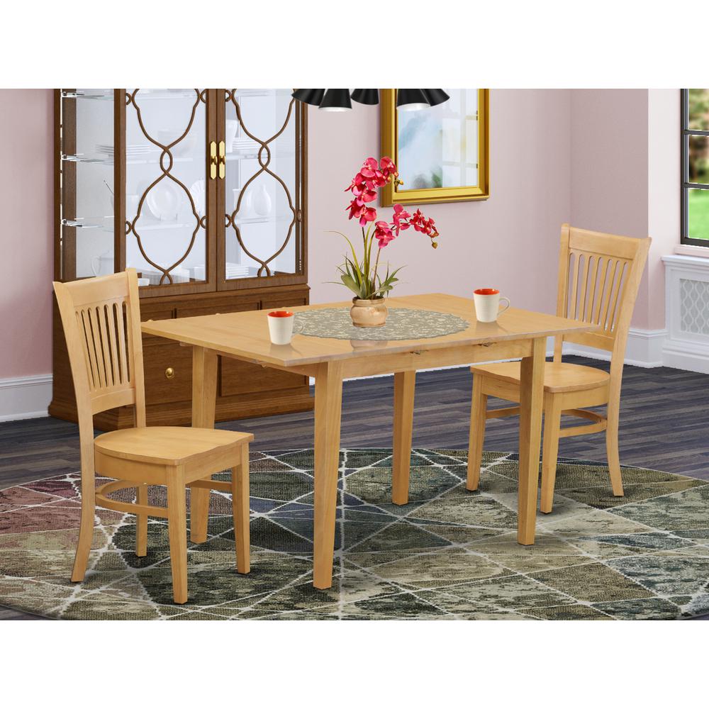 3  PC  Kitchen  Table  set  -  Kitchen  dinette  Table  and  2  dinette  Chairs. Picture 4