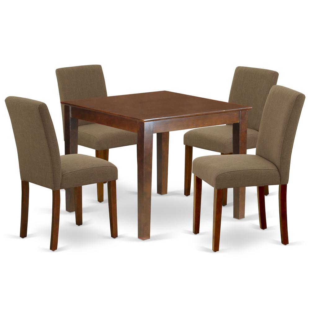 Dining Room Set Mahogany, OXAB5-MAH-18. Picture 1