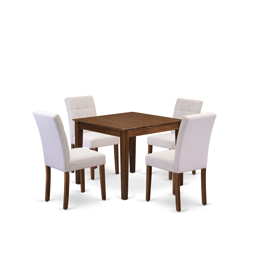 5 Piece Dining Room Set consists A Dining Table. Picture 1