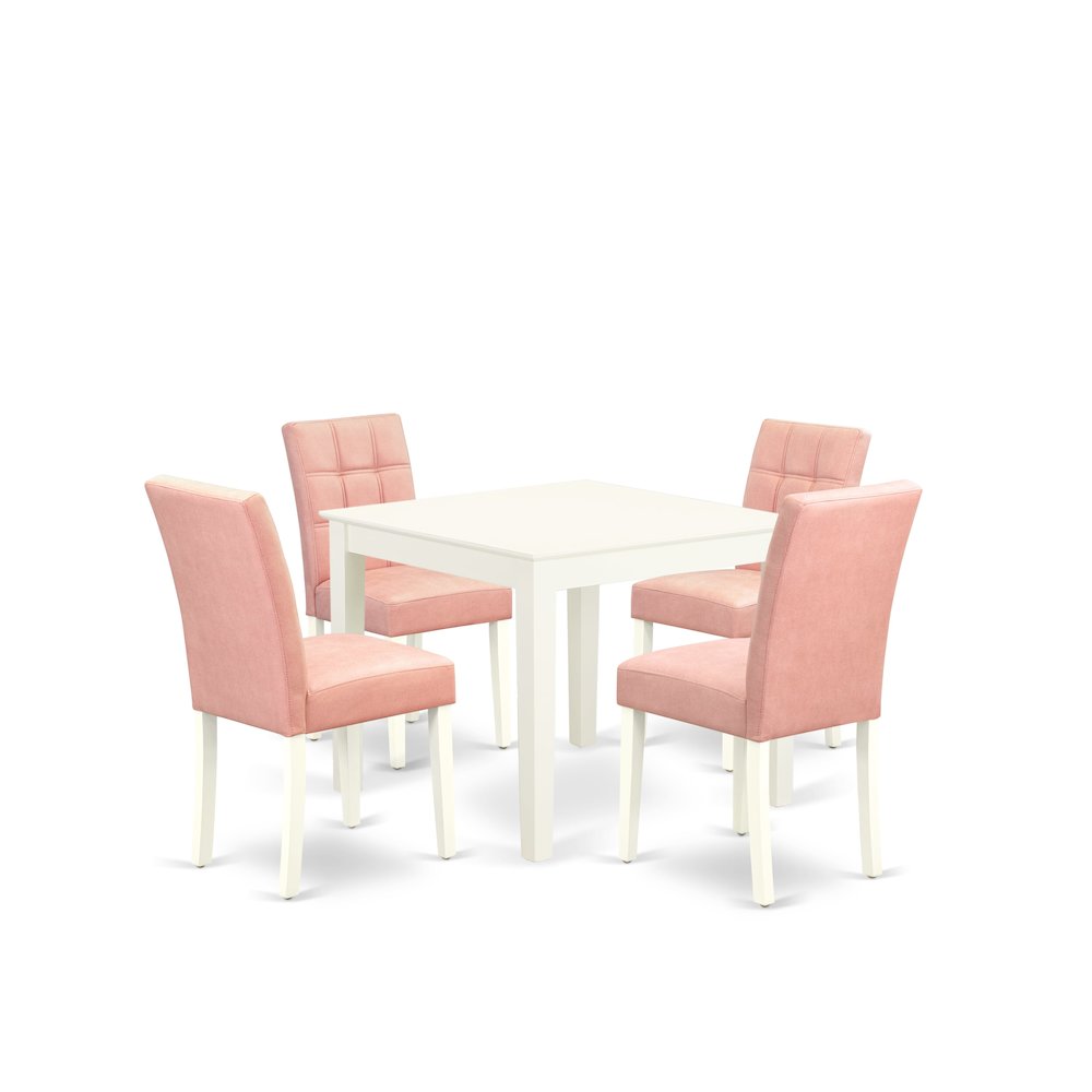 5 Piece Dinette Table Set consists A Kitchen Table. Picture 1