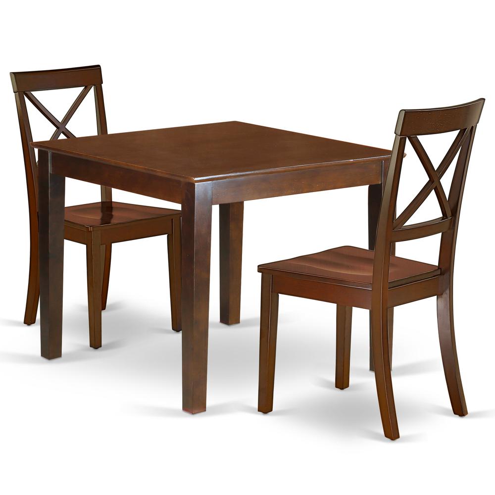 Dining Room Set Mahogany, OXBO3-MAH-W. Picture 1