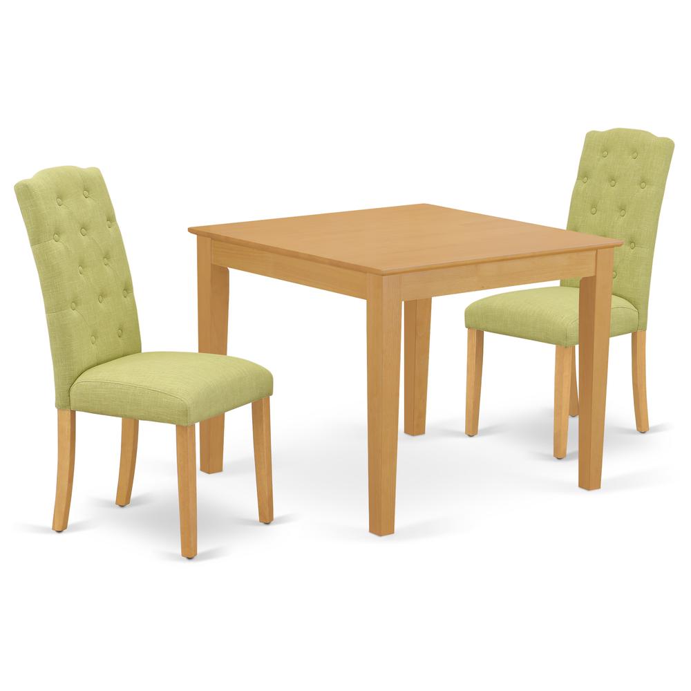 Dining Room Set Oak, OXCE3-OAK-07. Picture 1