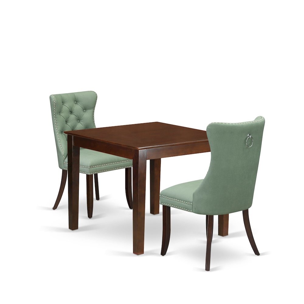 3 Piece Dinette Set Consists of a Square Kitchen Dining Table. Picture 1