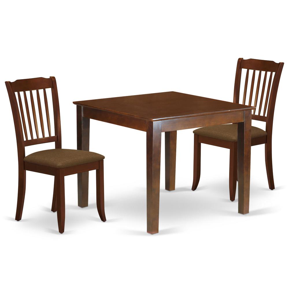 Dining Room Set Mahogany, OXDA3-MAH-C. Picture 1