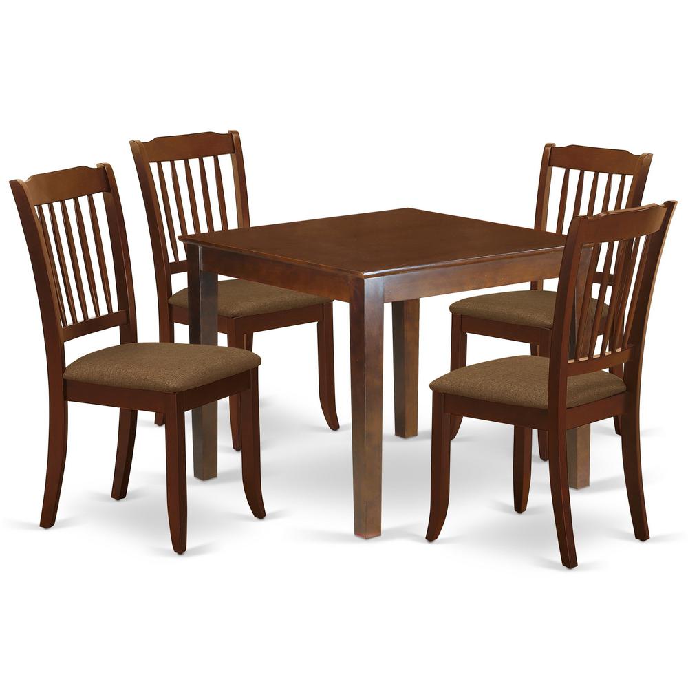 Dining Room Set Mahogany, OXDA5-MAH-C. Picture 1