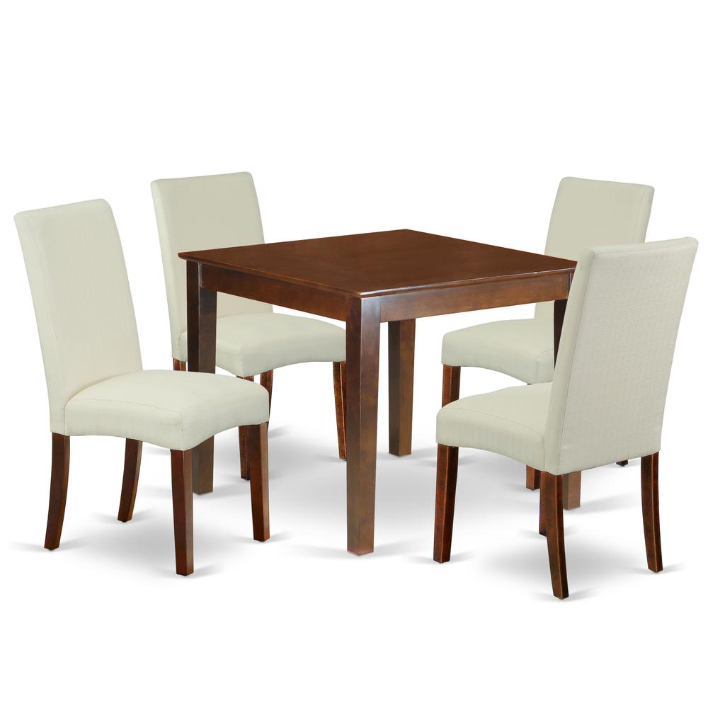 Dining Room Set Mahogany, OXDR5-MAH-01. Picture 1