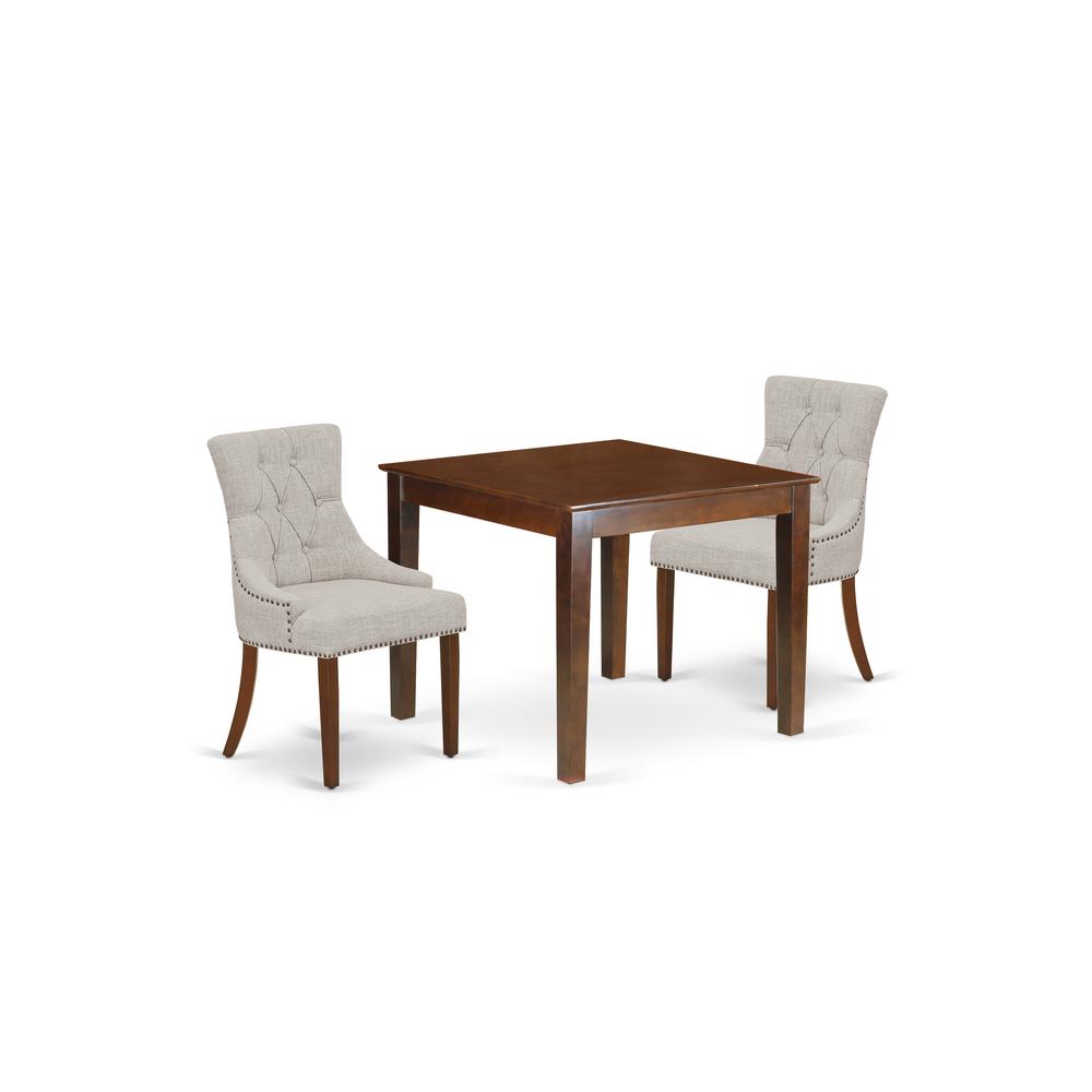 Dining Room Set Mahogany, OXFR3-MAH-05. Picture 1