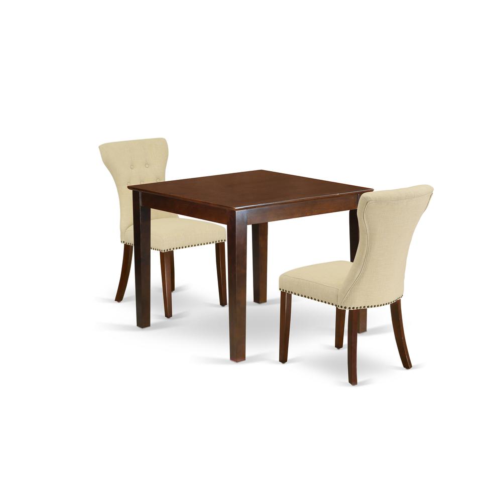 Dining Room Set Mahogany, OXGA3-MAH-32. Picture 1