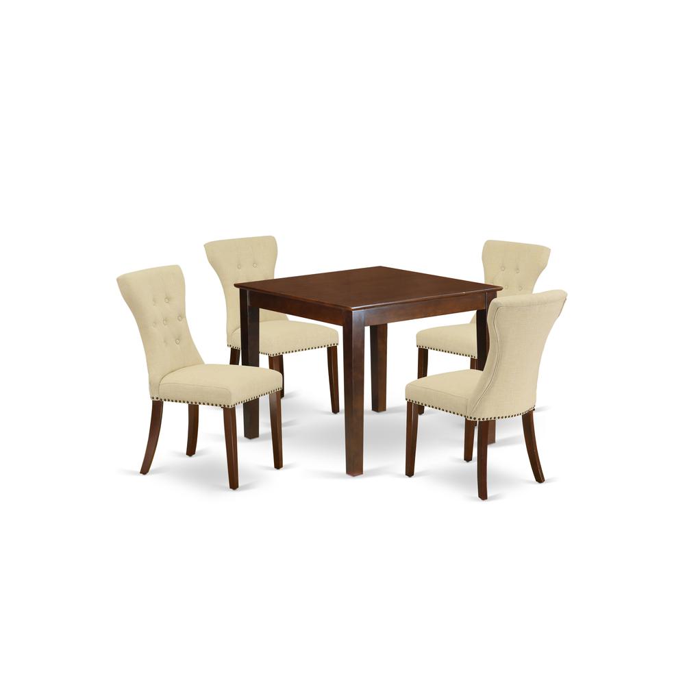 Dining Room Set Mahogany, OXGA5-MAH-32. Picture 1