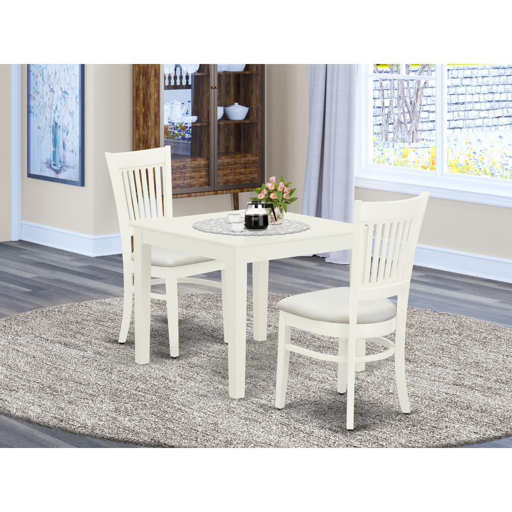 Dining Table- Dining Chairs, OXVA3-LWH-C. Picture 4