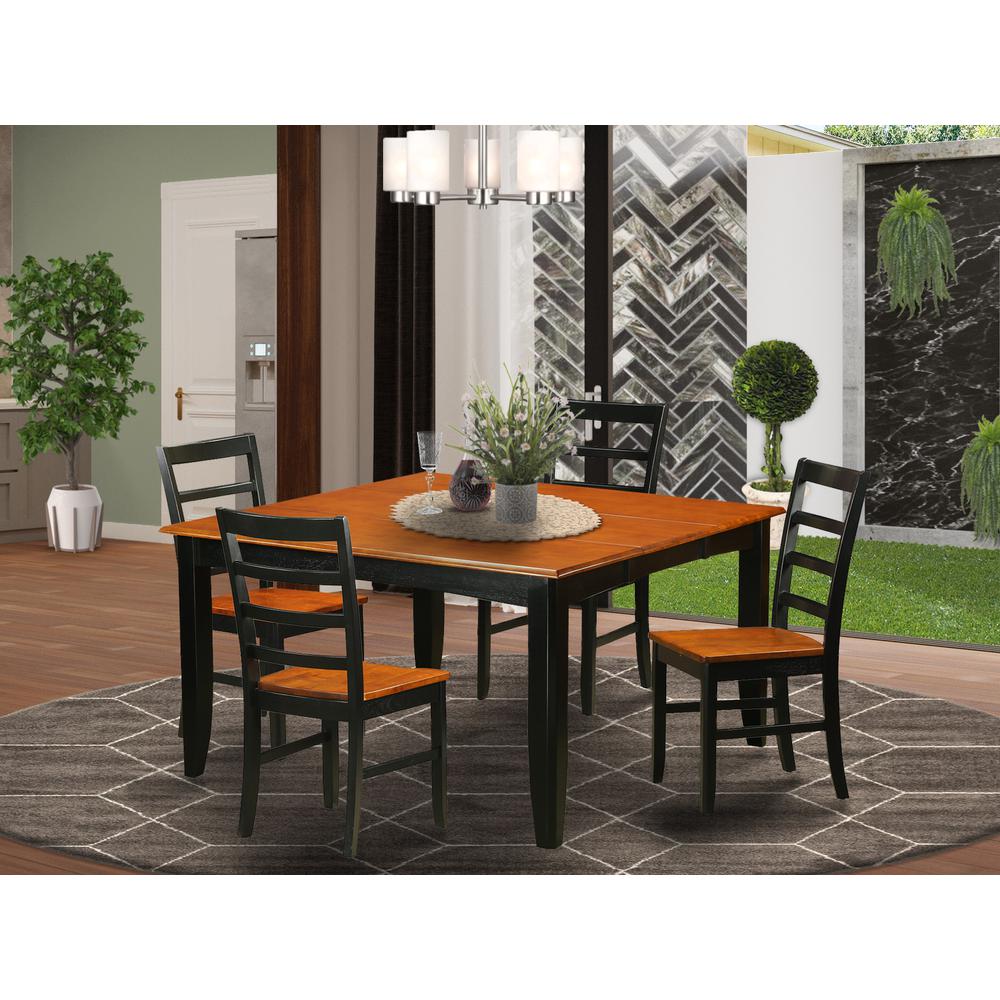 5  PC  Kitchen  Table  set-Dining  Table  and  4  Dining  Chairs. Picture 4