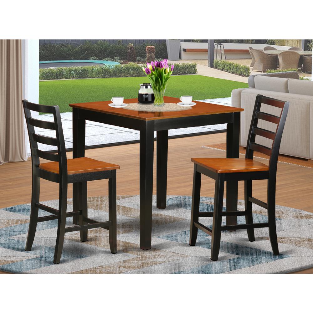 3  PC  counter  height  Table  and  chair  set  -  Kitchen  Table  and  2  Kitchen  Chairs.. Picture 4