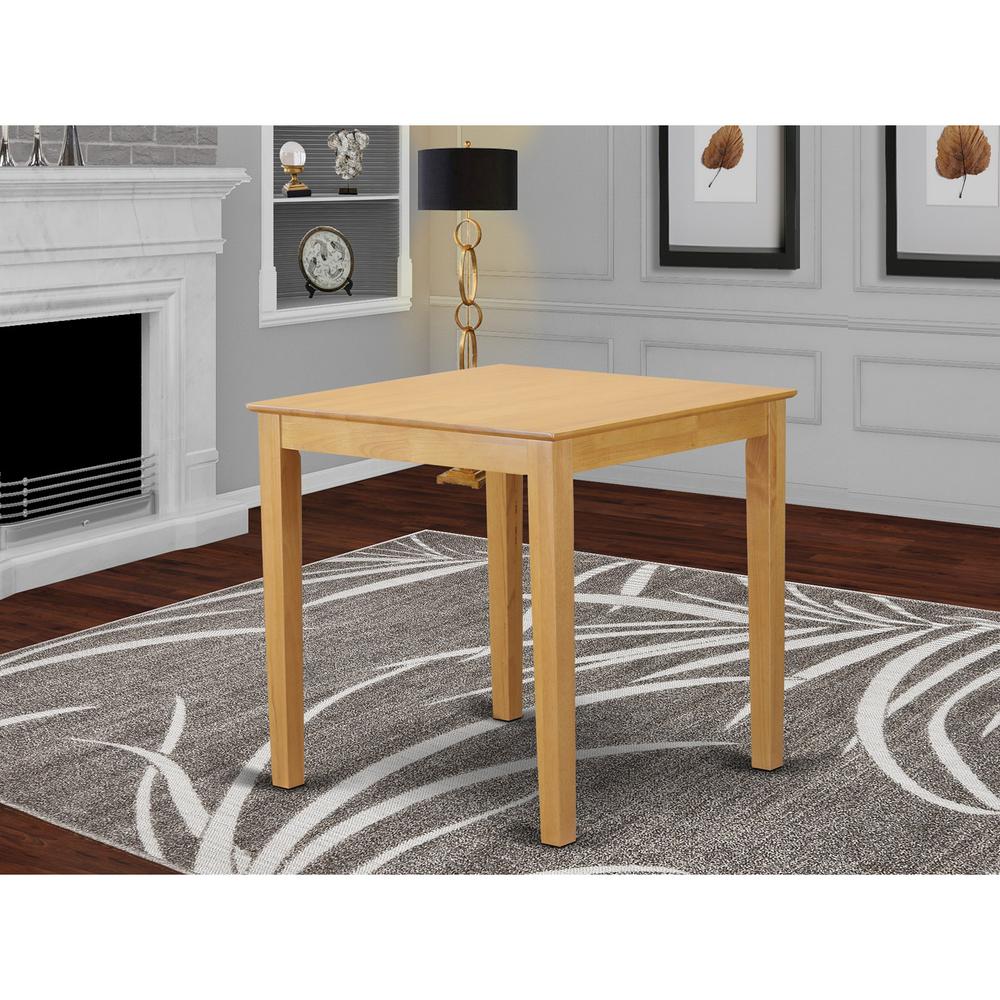 PBCF3-OAK-C 3 Pc counter height pub set - Table and 2 counter height Chairs.. Picture 3