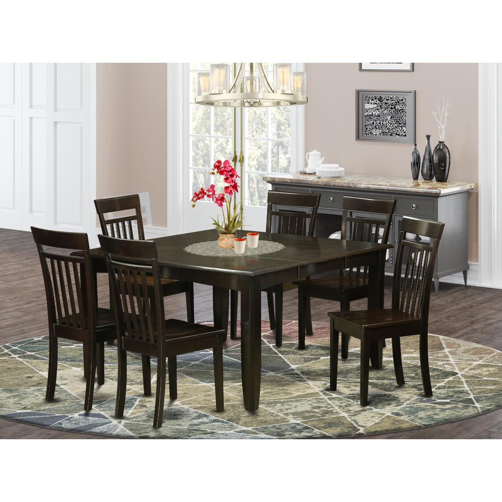 7  Pc  Formal  Dining  room  set-Table  and  6  Kitchen  Chairs.. Picture 4