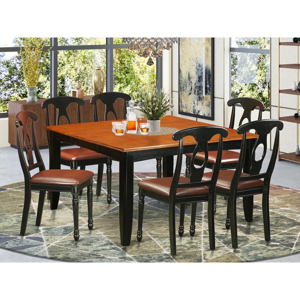 7  PC  Dining  room  set-Dining  Table  and  4  Wood  Dining  Chairs. Picture 4