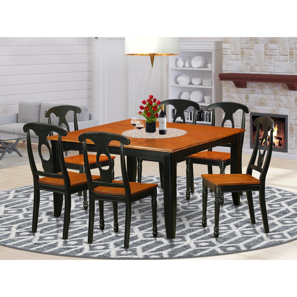 7  PC  Dining  room  set-Dining  Table  and  4  Wooden  Dining  Chairs. Picture 4