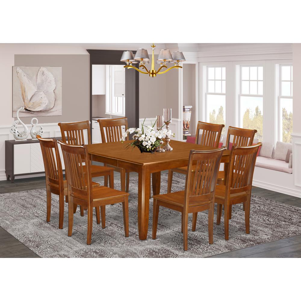 9  Pc  Dining  room  set  for  8-Kitchen  Table  with  Leaf  and  8  Dinette  Chairs.. Picture 4