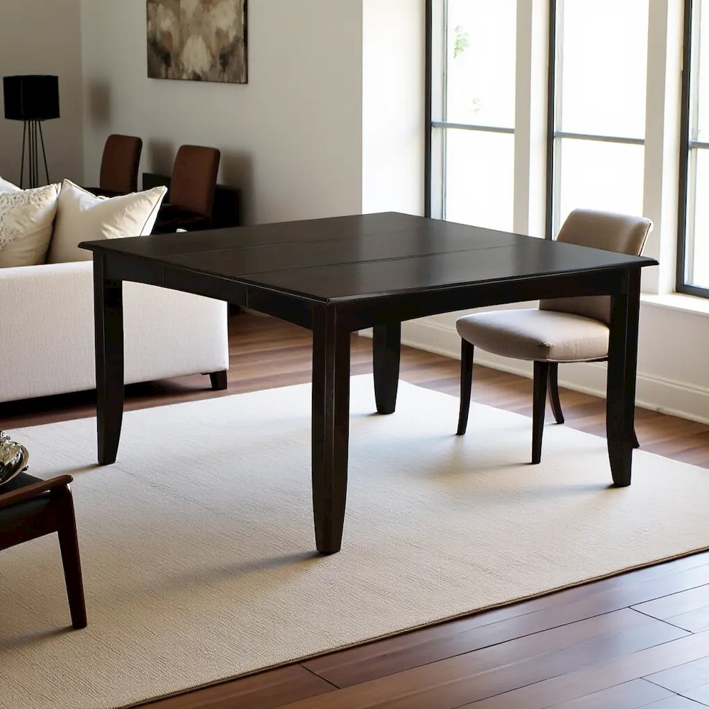 Elegant Expandable Dining Table – Solid Wood Round Dining Table for 6. Picture 2