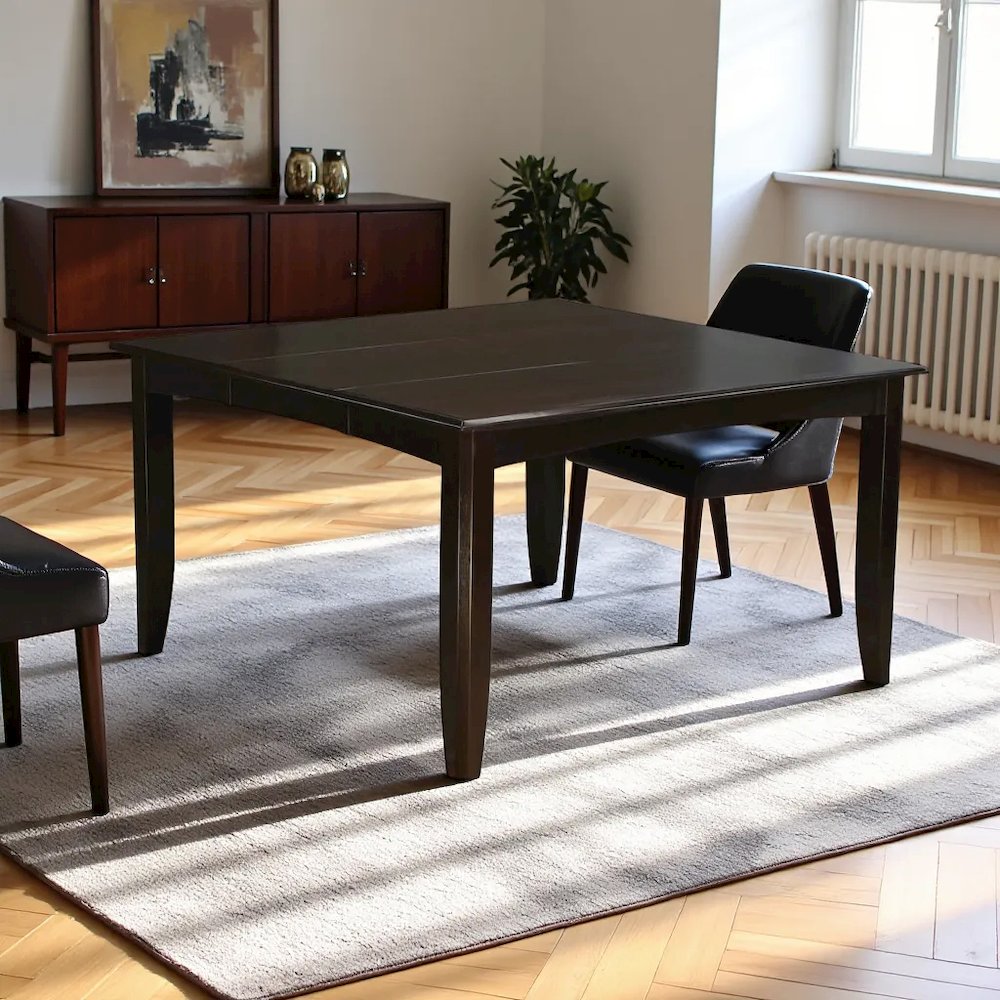 Elegant Expandable Dining Table – Solid Wood Round Dining Table for 6. Picture 4