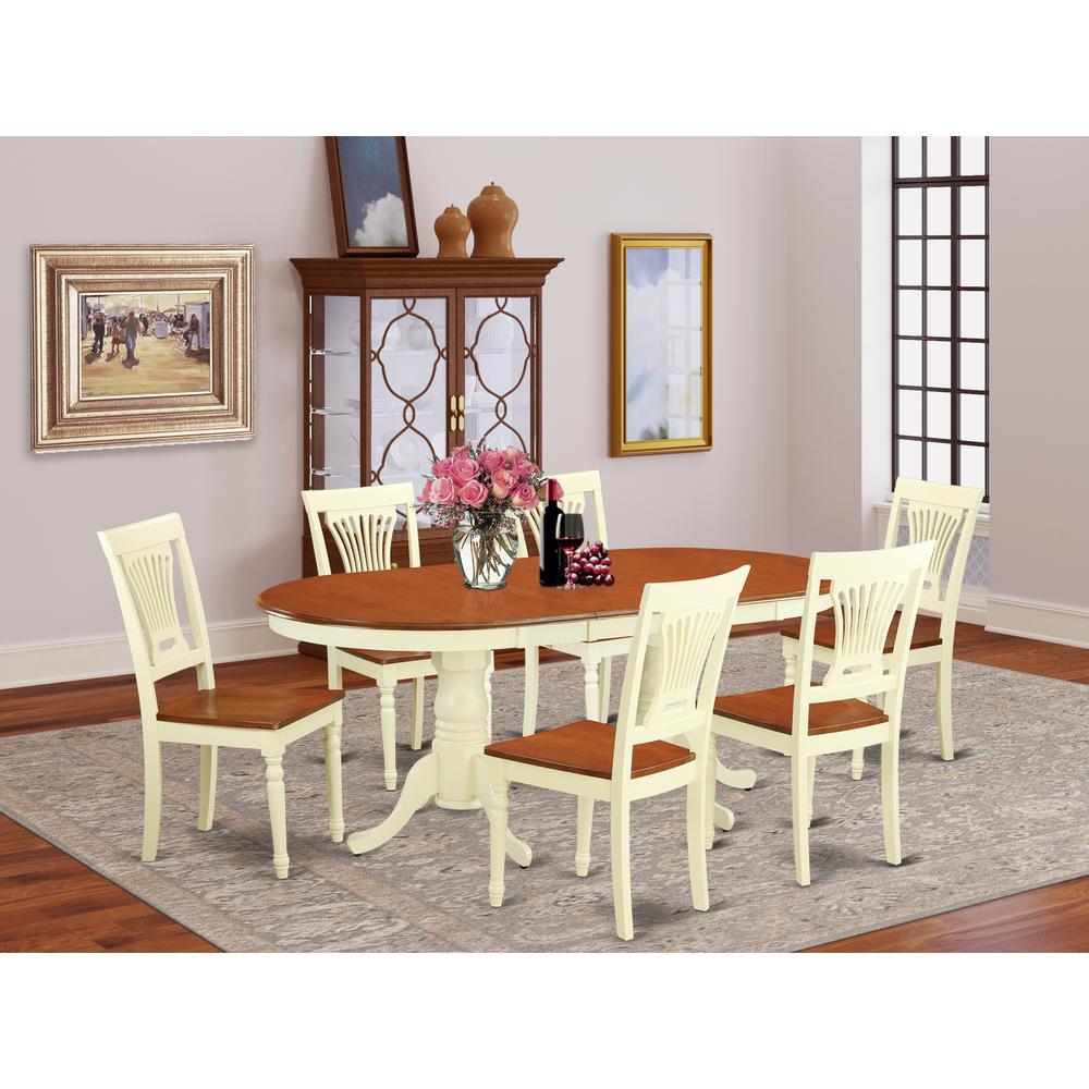 7  Pc  Dining  room  set  for  6-Dining  Table  plus  6  Chairs  for  Dining  room. Picture 4