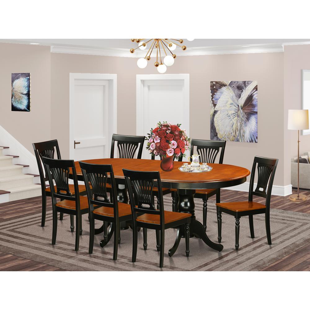 9  PC  Dining  room  set  for  8-Dining  Table  and  8  Chairs  for  Dining  room. Picture 4