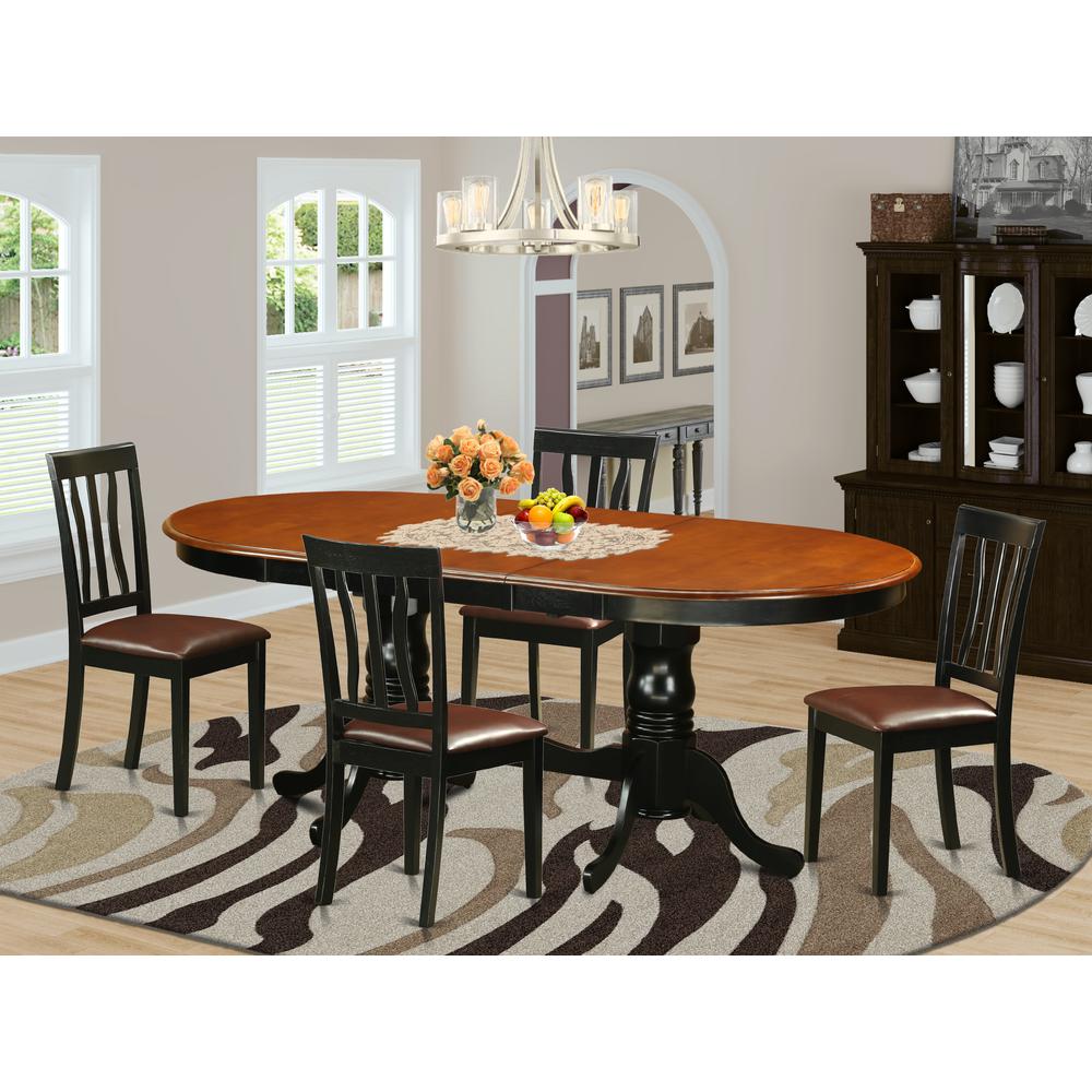 5  Pc  Dining  room  set-Dining  Table  with  4  Dining  Chairs. Picture 4